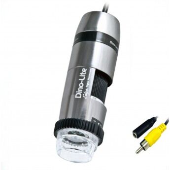 Edge AM5212MNZ 20X-220X Metal Shell TV Output Polarizing Handheld Microscope