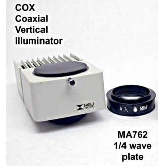 COX 6V/30W Coaxial Illuminator (Requires MA762 1/4 Wave Plate)