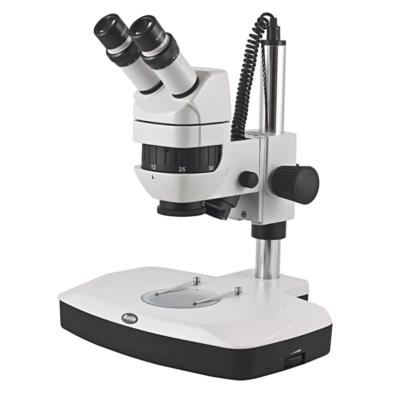 Motic K-400L CMO 6X, 12X, 25X, 50X Stereo Microscope with Halogen Base