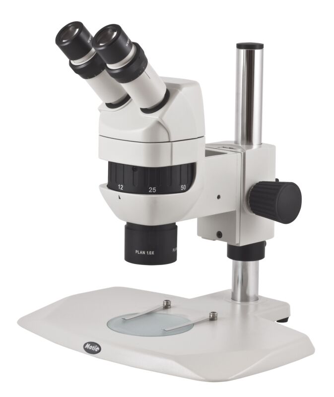 Motic K-401P PLAN CMO 6X, 12X, 25X, 50X Stereo Microscope with Plain Base