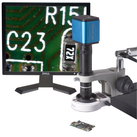 1080PU-VIDZ-BOOM 6X-50X Digital Inspection Microscope