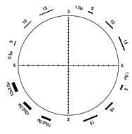 Meiji Techno MA254/05 Walton & Beckett Reticle