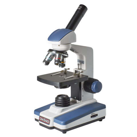 Omano OM118-M3 Monocular Student Compound Microscope 40X-400X