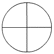 Meiji Techno MA540 Cross-line Reticle with 0.1mm Graduations 21mm Dia.