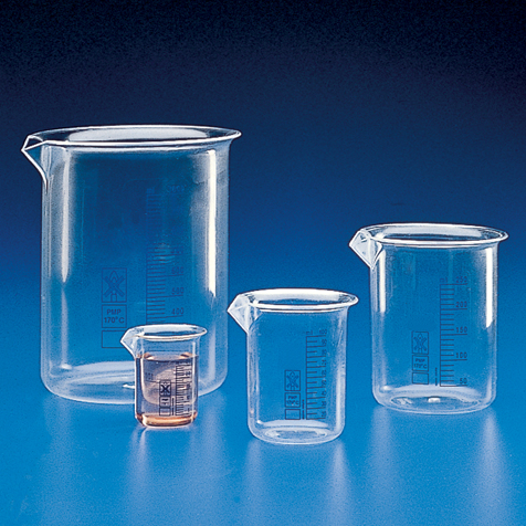 Griffin Style Beaker, Polymethylpentene, Printed Graduations Set