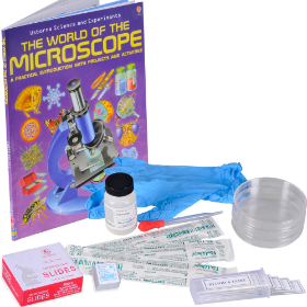 Omano Microbiology Kit with Starter Slide Kit & Book