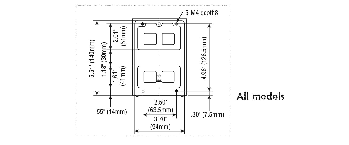 Mitutoyo FS70L & FS70L4 Series 378 Semiconductor Inspection Microscopes Dimension