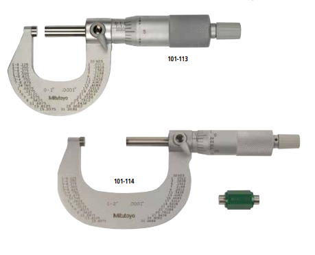 Mitutoyo Outside Micrometer Series 101