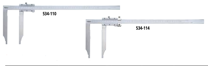 Mitutoyo Long Jaw Vernier Caliper Series 534