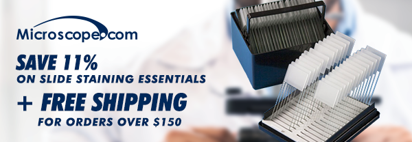 Save 11% on Slide Staining Essentials + Free Shipping for Orders Over $150